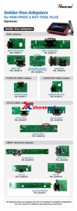 Xhorse VVDI Solder free Adapters 03