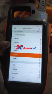 Suzuki Swift all key lost using Xhorse VVDI Key Tool Max + Dolphin XP005 02