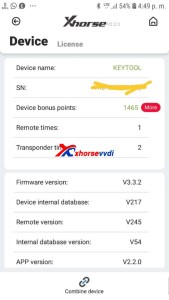 fix  Xhorse VVDI Key Tool internal error 03