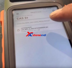 BMW M3 2011 add key with Xhorse VVDI Mini Prog & Key Tool Max 04