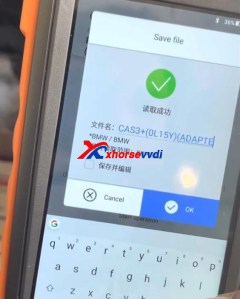 BMW M3 2011 add key with Xhorse VVDI Mini Prog & Key Tool Max 03