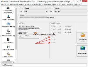 VVDI2 Volvo 93С66 pcf7935 key 4 5 6 not available